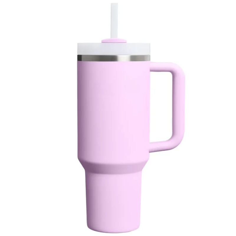 40oz Double-Wall Vacuum Insulated Travel Tumbler with Handle and Straw - Hugo Knives™