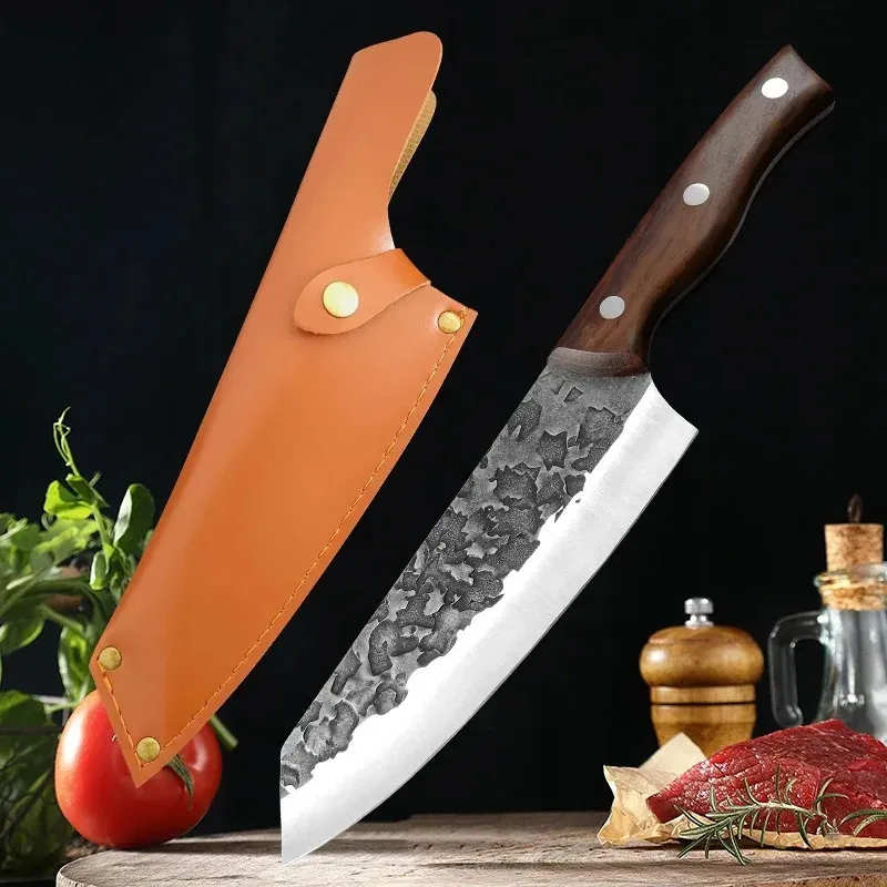 Japanese Chef’s Knife – Stainless Steel Butcher Knife for Meat, Fish & Vegetables-Hugo Knives™