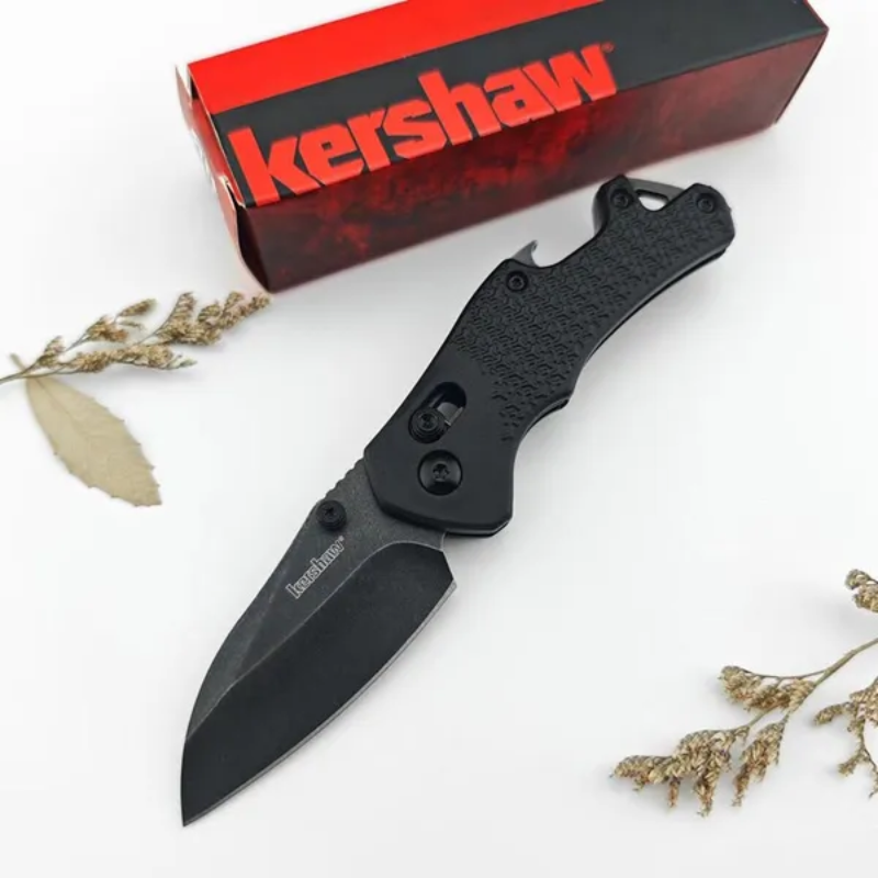 Kershaw Craze Blackwashed 8Cr13MoV Outdoor Camping Hunting - Hugo Knives™