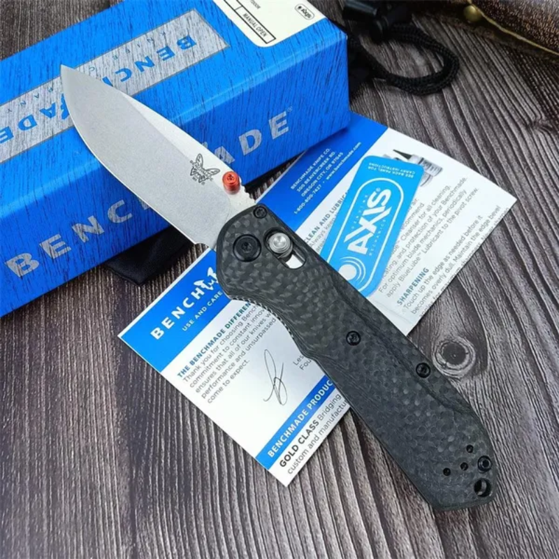 BM565-1 Mini Tools Carbon Fiber Handles For Outdoor Camping Hunting - Hugo Knives™