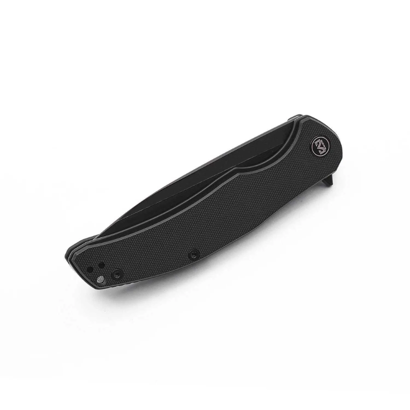 Miguron Velona flip pocket folding knife 14C28N black -Hugo Knives™