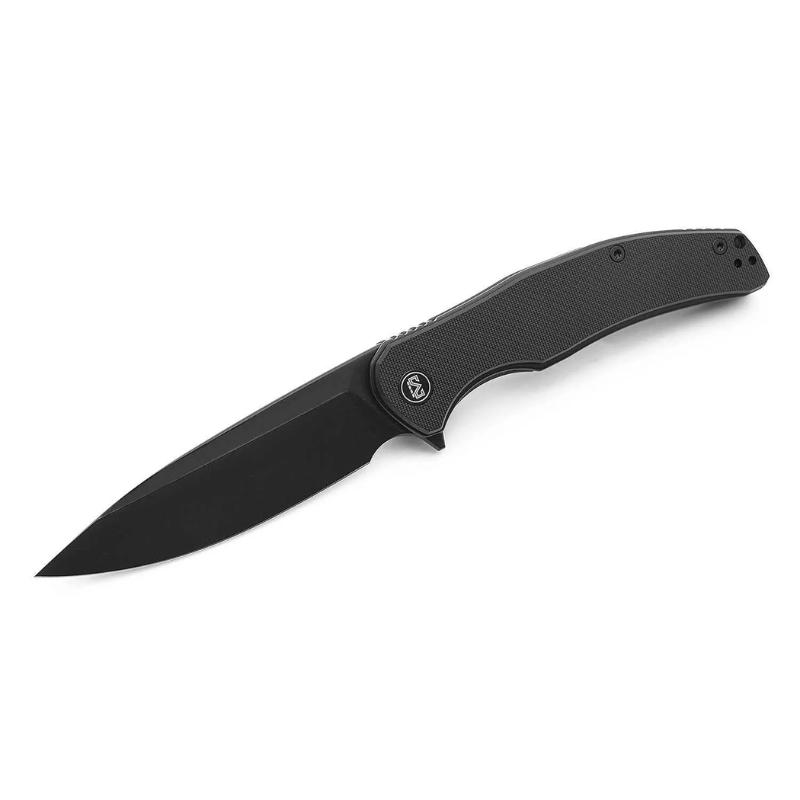 Miguron Velona flip pocket folding knife 14C28N black -Hugo Knives™