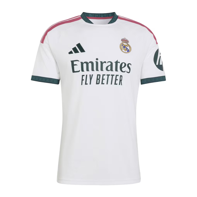 Madrid Men's Premium Classic White Custom Football Shirt – Regular Fit Matchday Performance Top