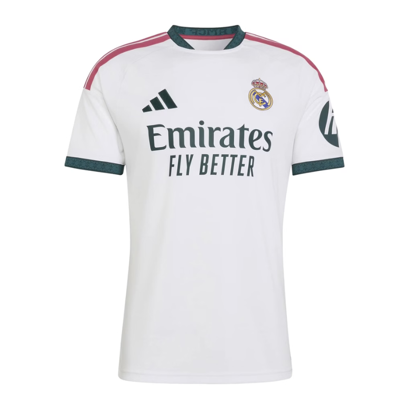 Men's White & Dark Green Jersey Football Shirt (Ronaldo)