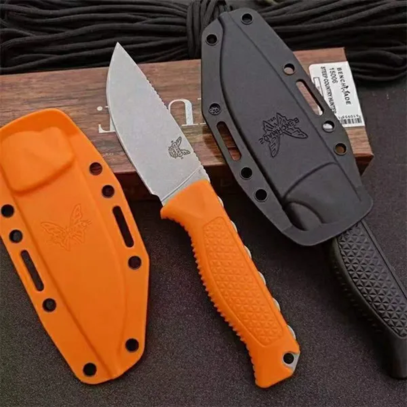 Benchmade 15006 Orange/Black Handle Tools For Outdoor Hunting -Hugo Knives™