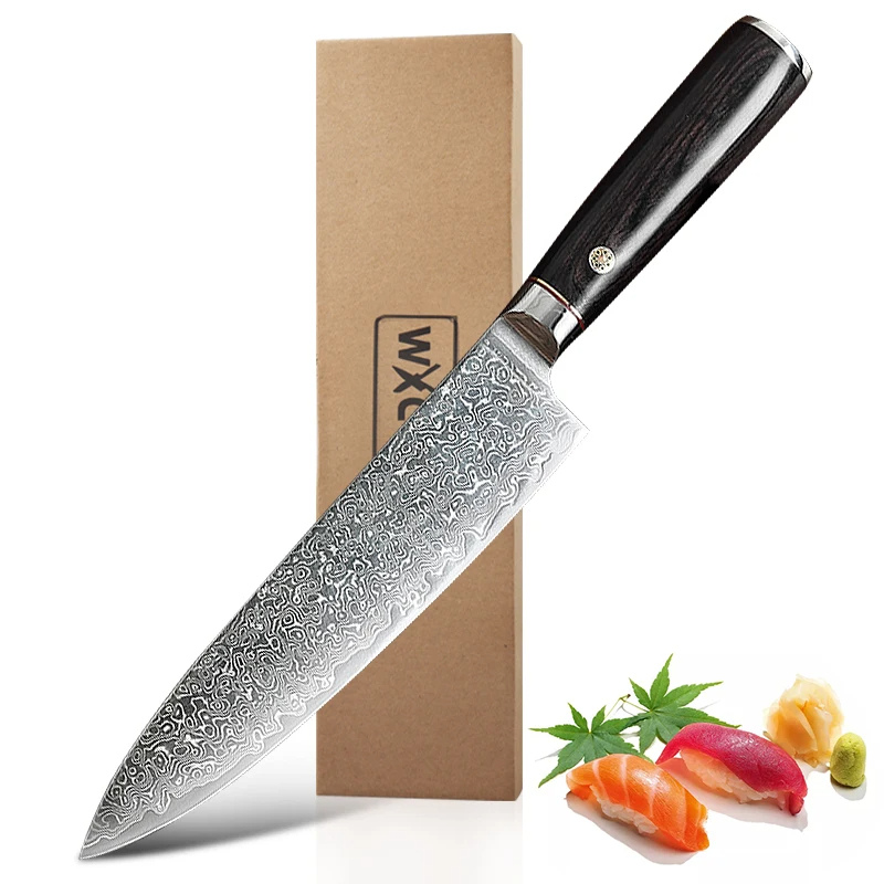 2-Piece Premium Kitchen Knife Set, 67-Layer Damascus Steel - Hugo Knives™