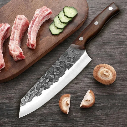 Japanese Chef’s Knife – Stainless Steel Butcher Knife for Meat, Fish & Vegetables- Hugo Knives™