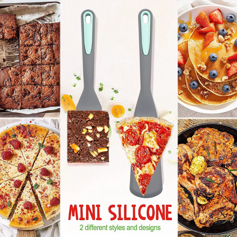 Silicone Kitchen Spatula Set – 2-Piece Heat-Resistant Cooking Tools