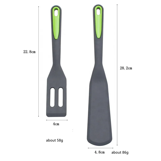 Silicone Kitchen Spatula Set – 2-Piece Heat-Resistant Cooking Tools