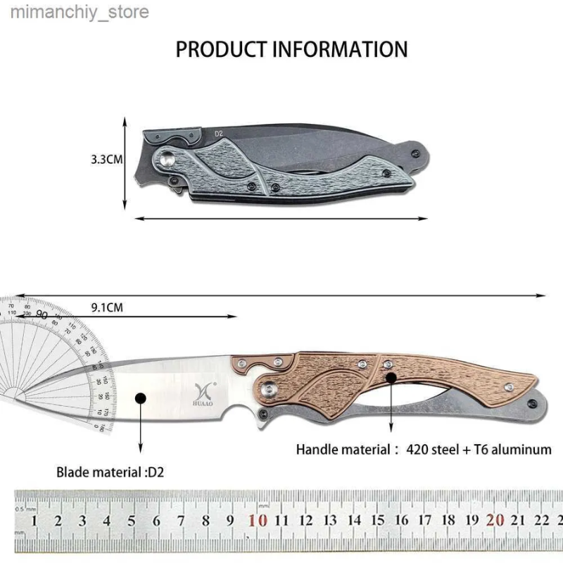 NEW Knives Camping Hunting Outdoor Knives EDC Tools - Hugo Knives™