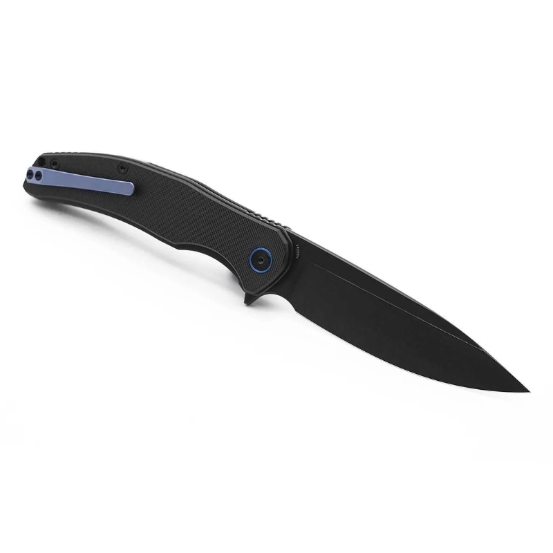 Miguron Velona flip pocket folding knife 14C28N black -Hugo Knives™