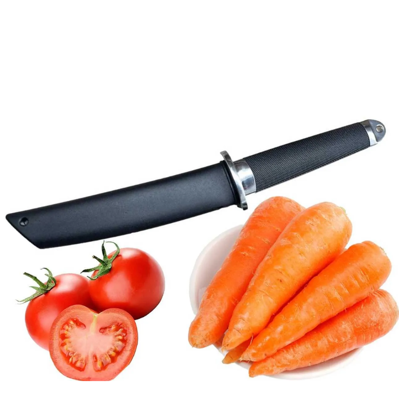 Japanese Samurai Tanto-Style Fruit Paring Knife with Protective Sheath - Hugo Knives™