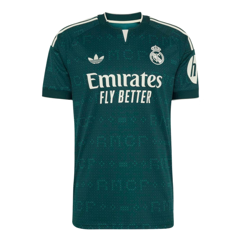 Jersey Dark Green Patterned Football Shirt (Ronaldo)