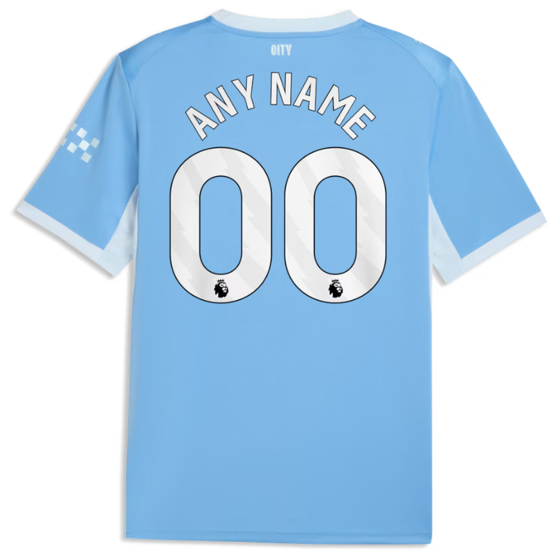 Men's Premium Sky Blue Custom Football Shirt Man City – Slim Fit Pro-Style Matchday Performance Top
