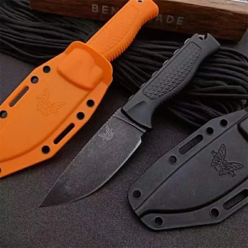Benchmade 15006 Orange/Black Handle Tools For Outdoor Hunting -Hugo Knives™