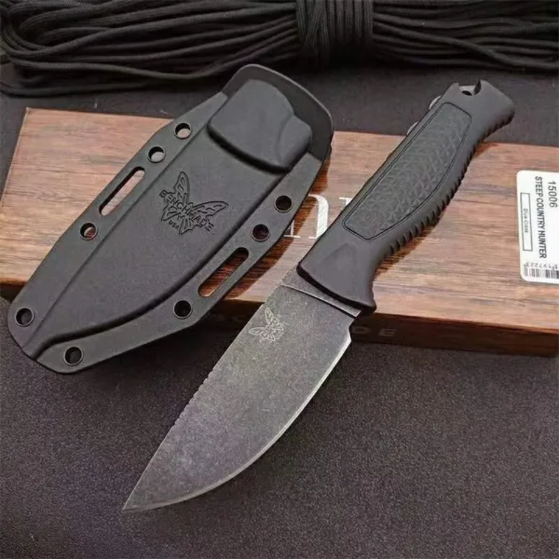 Benchmade 15006 Orange/Black Handle Tools For Outdoor Hunting -Hugo Knives™